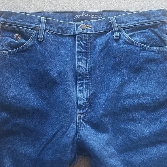 Men's 36x38 Wrangler 13MGSHD George Straight Orig Fit Cowboy Cut Jeans - Picture 3 of 12